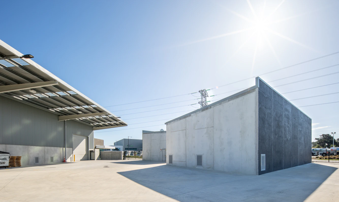 Commercial Construction - Dangerous Goods Warehouse - Corcon