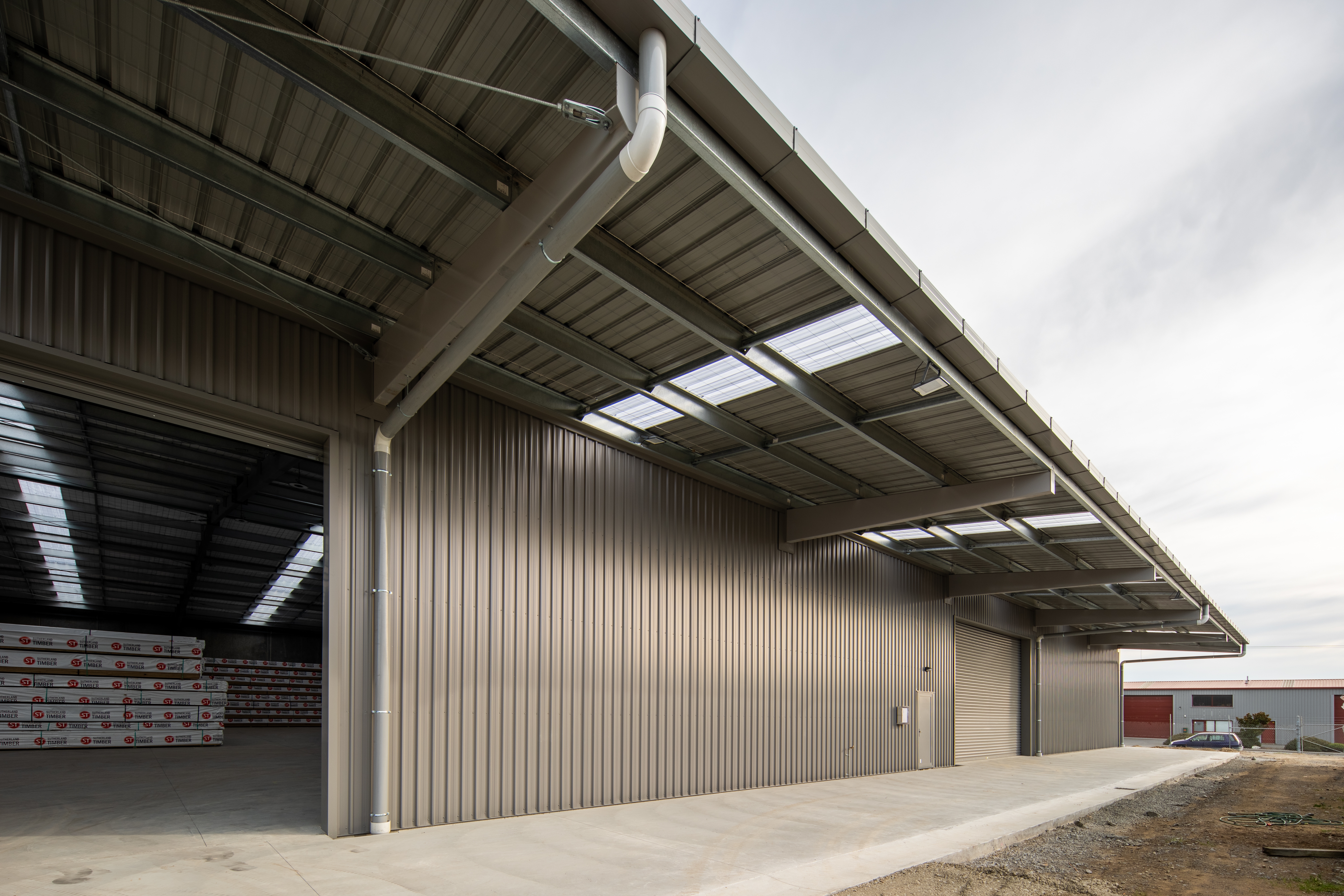 Building Timber Processing Facilities - Warehouse Construction - Corcon